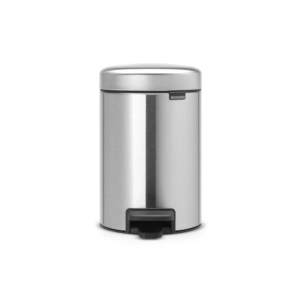 Brabantia Pedaalemmer NewIcon - 3L - Matt Steel