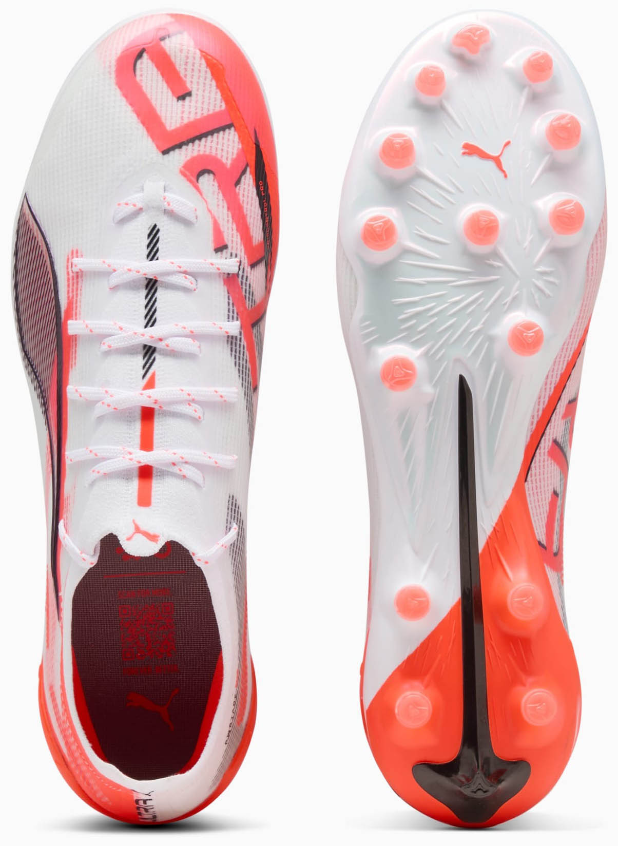 Ultra 5 Ultimate AG Herre PUMA White/PUMA Black/Glowing