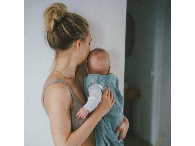 emma & noah Baby-Sommerschlafsack Essential Mint 60 cm Sommerschlafsack für Babys
