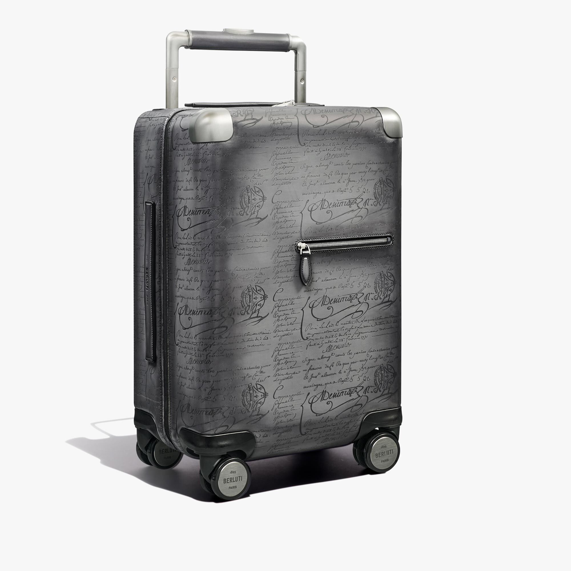Bagage Roulant Formula 1005 En Cuir Scritto