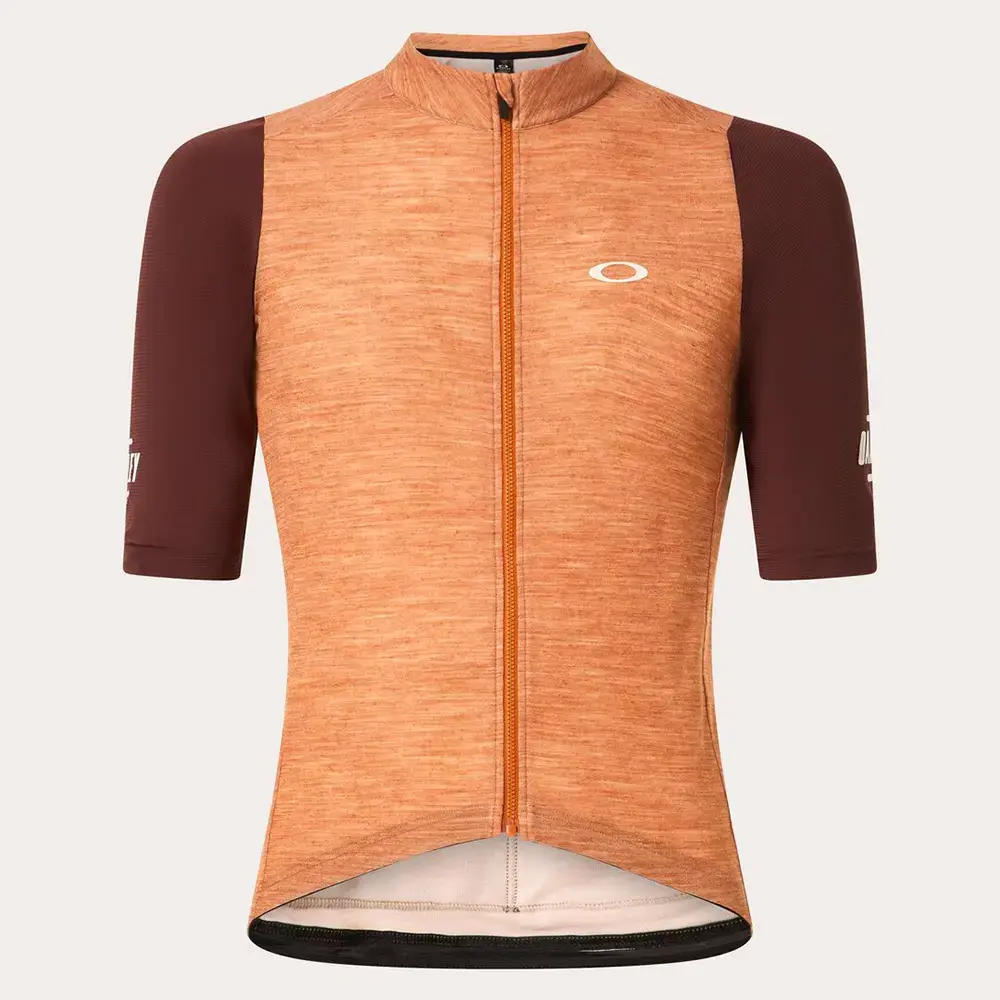 Oakley Off Grid Gravel Fietsshirt Korte Mouwen Oranje/Bruin Heren