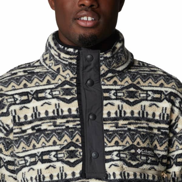 Sweat polaire COLUMBIA HELVETIA HALF SNAP FLEECE ANCIENT FOSSIL