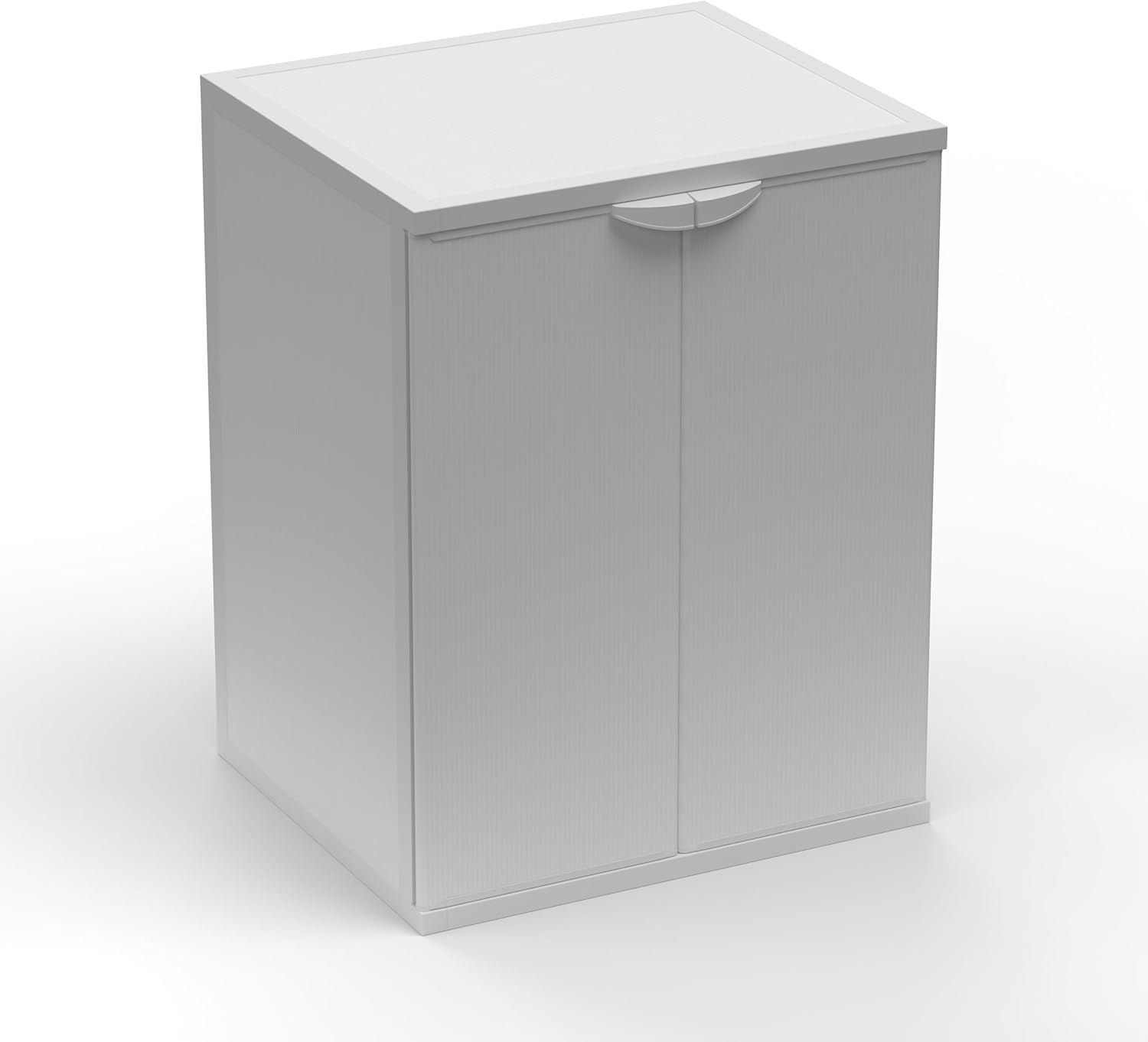 mongardi: Waschmaschinenabdeckung aus PP, PVC und ABS-Kunstharz, universell, einfach zu montieren, feuchtigkeitsbeständig, Waschküche, Garage, Außenbereich, 68,5 x 64,5 x 88 cm, Weiß