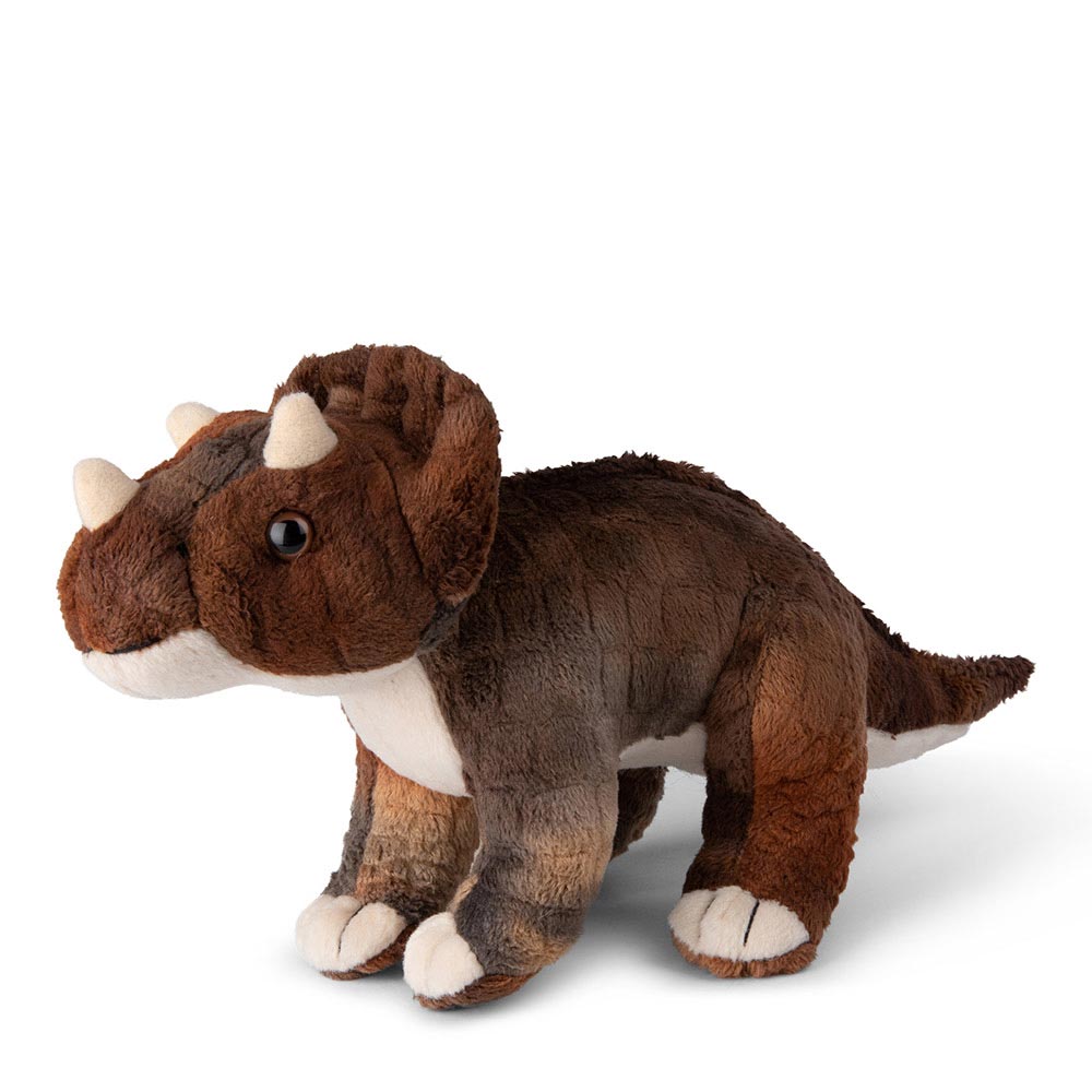 WWF - Plüschtier - Triceratops (15cm) lebensecht Kuscheltier Stofftier Plüschfigur