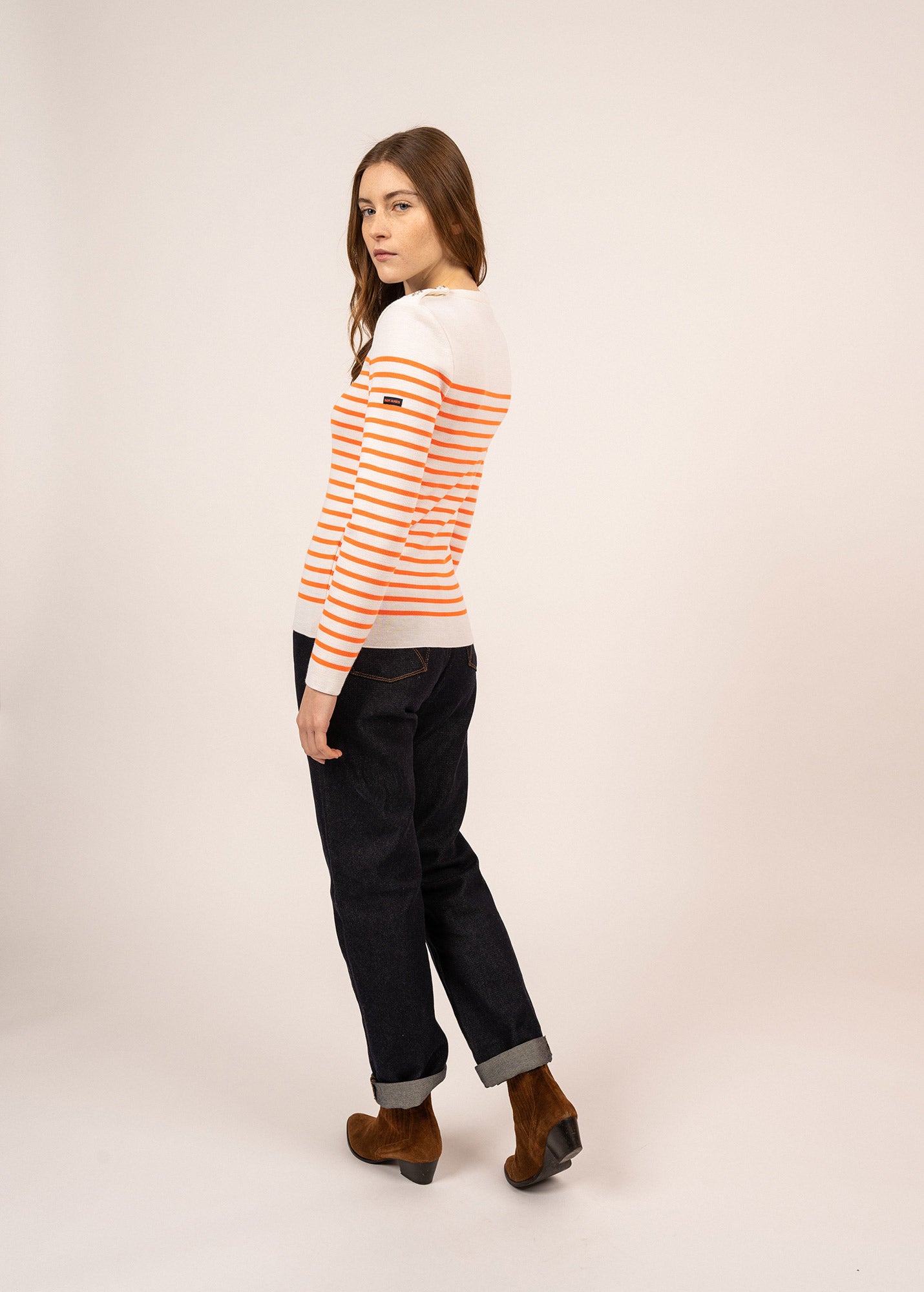 Pull marin rayé Marée