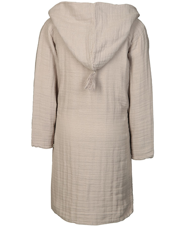 Bademantel MUSLIN in grau