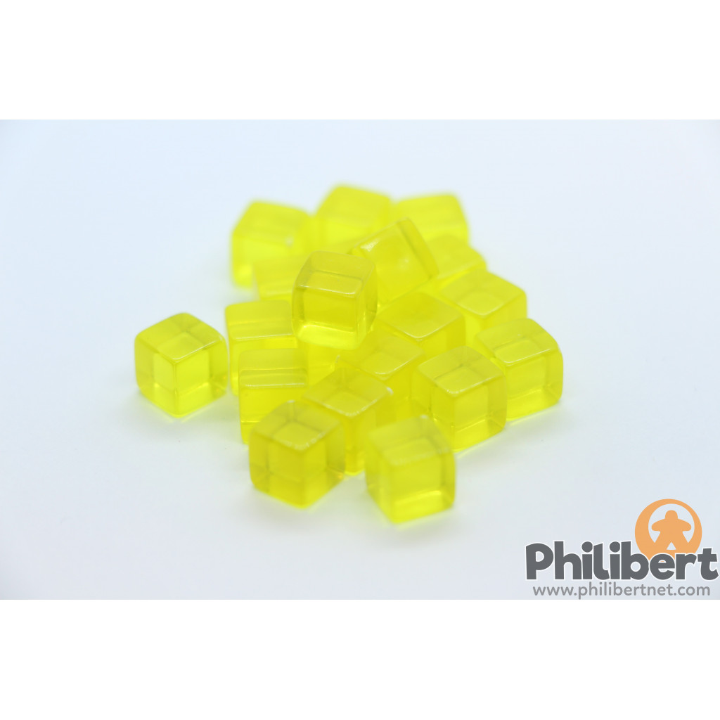 20 Petits Cubes Transparents