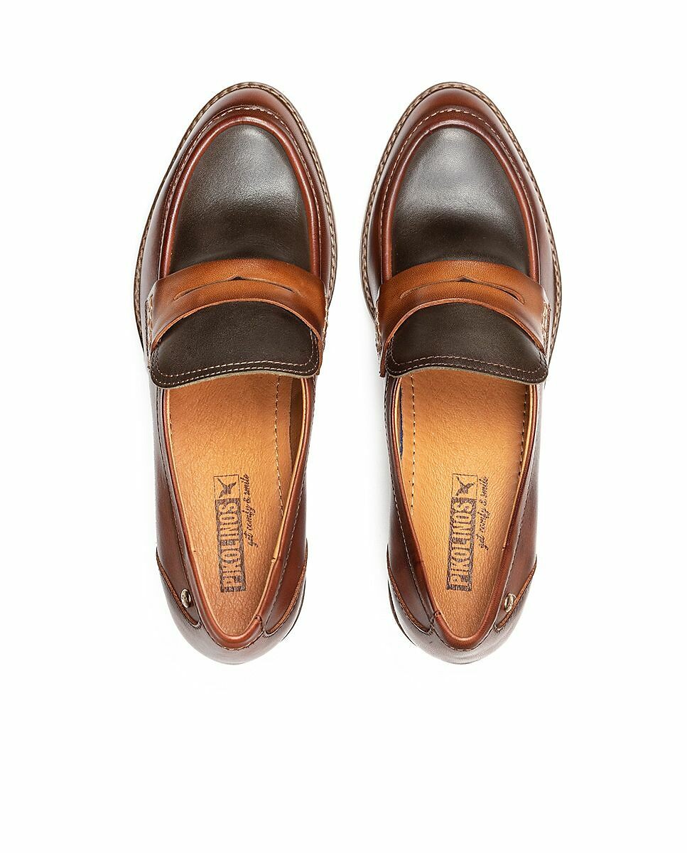 PIKOLINOS<br>Aprenda mocassins com salto Llanes