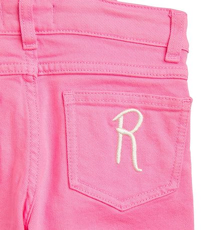 Mini Rodini Latzhosen - Nessie Twill - Pink