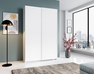 Wäscheschrank Fast, Dekorfolie Weiß