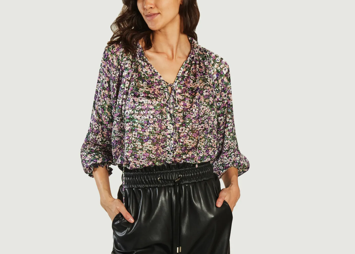 Blouse imprimé Liberty Leony Suncoo