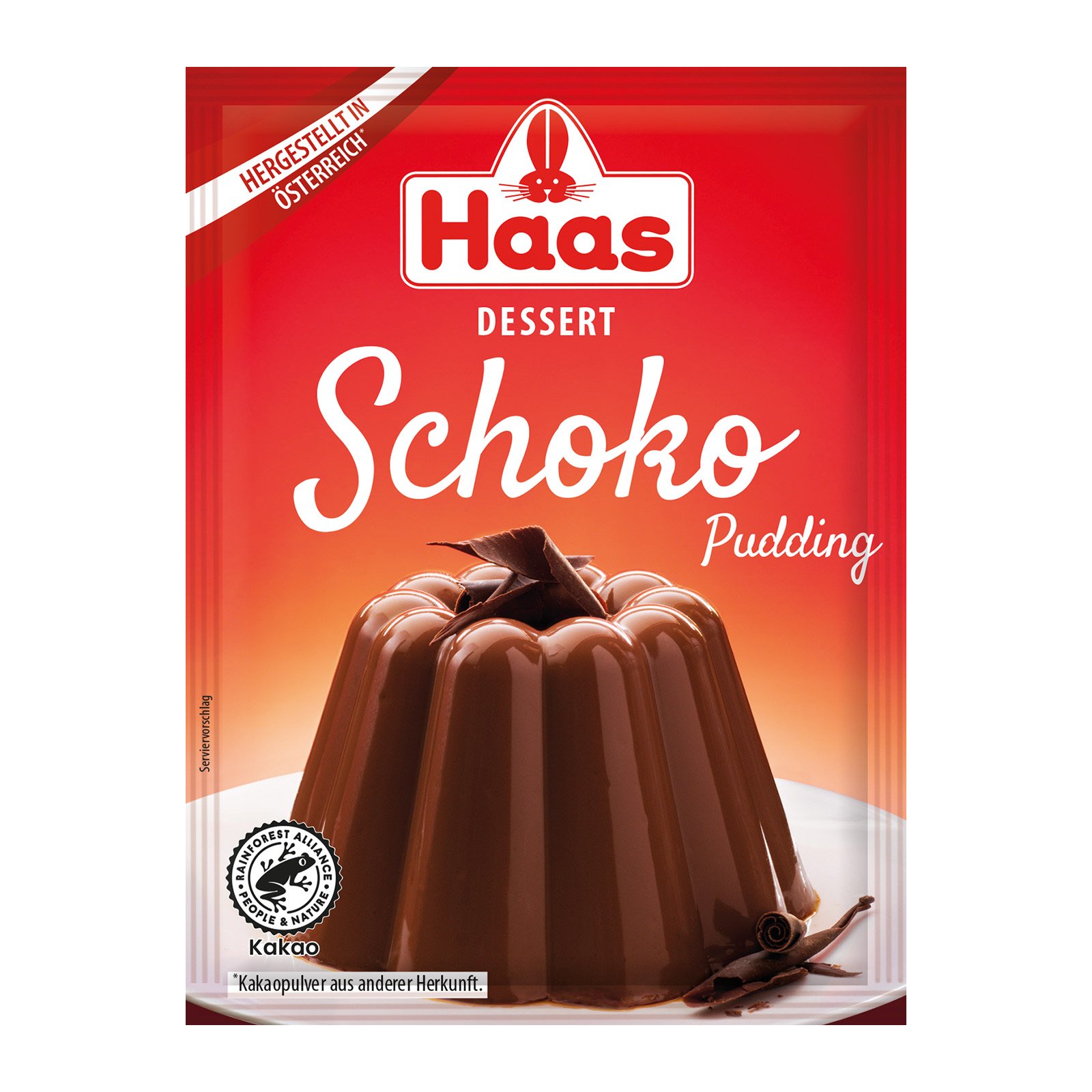 Haas Schokopudding