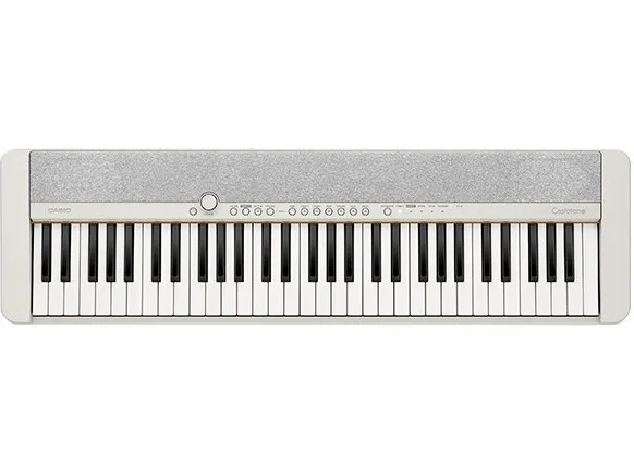 Casio CT-S1, Digital synthesizer, Hvid, Vekselstrøm, Batteri, AA, 4,5 kg