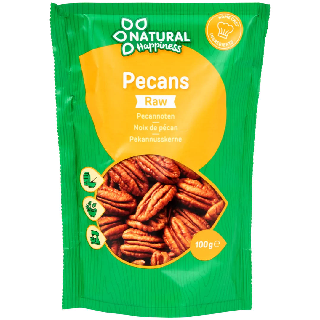 Natural Happiness pecannoten Raw 100 gram
