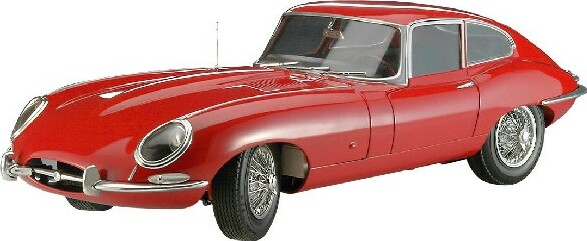 Revell - Jaguar E-Type Modelbil Byggesæt - 1:8 - Level 5 - 07717