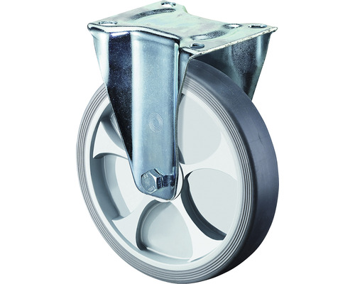 BS wielen, zwenkwiel L410.B44.101, thermoplast, Ø 100 mm, tot 110 kg, met plaat 105x80 mm