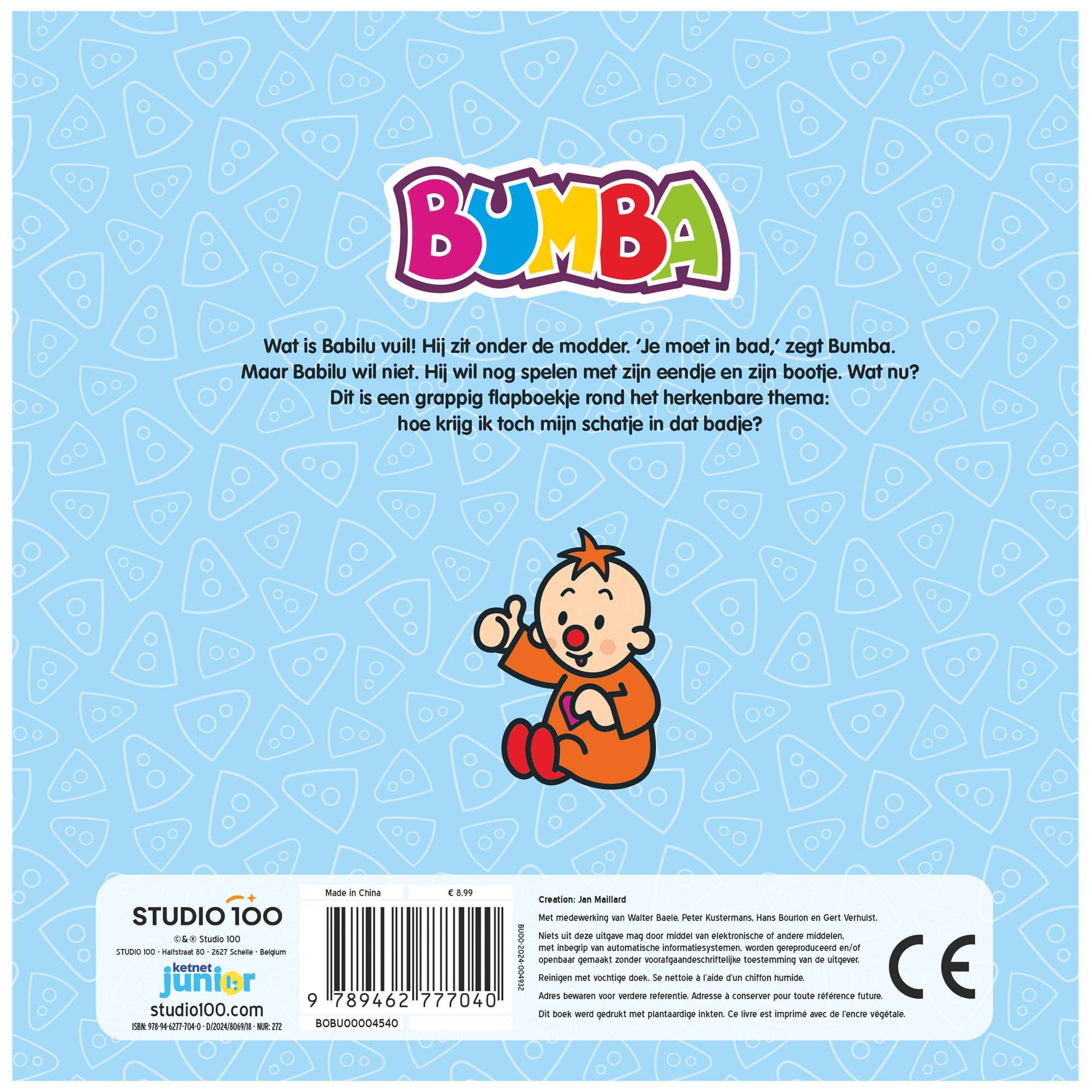 Bumba in bad - flapjesboek