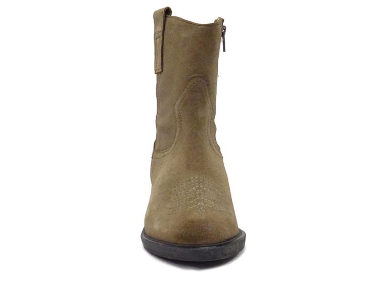 AQA Shoes A8496 velour marsh