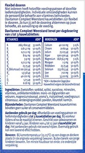 Davitamon Compleet Weerstand Kauwvitamines Aardbei 60TB