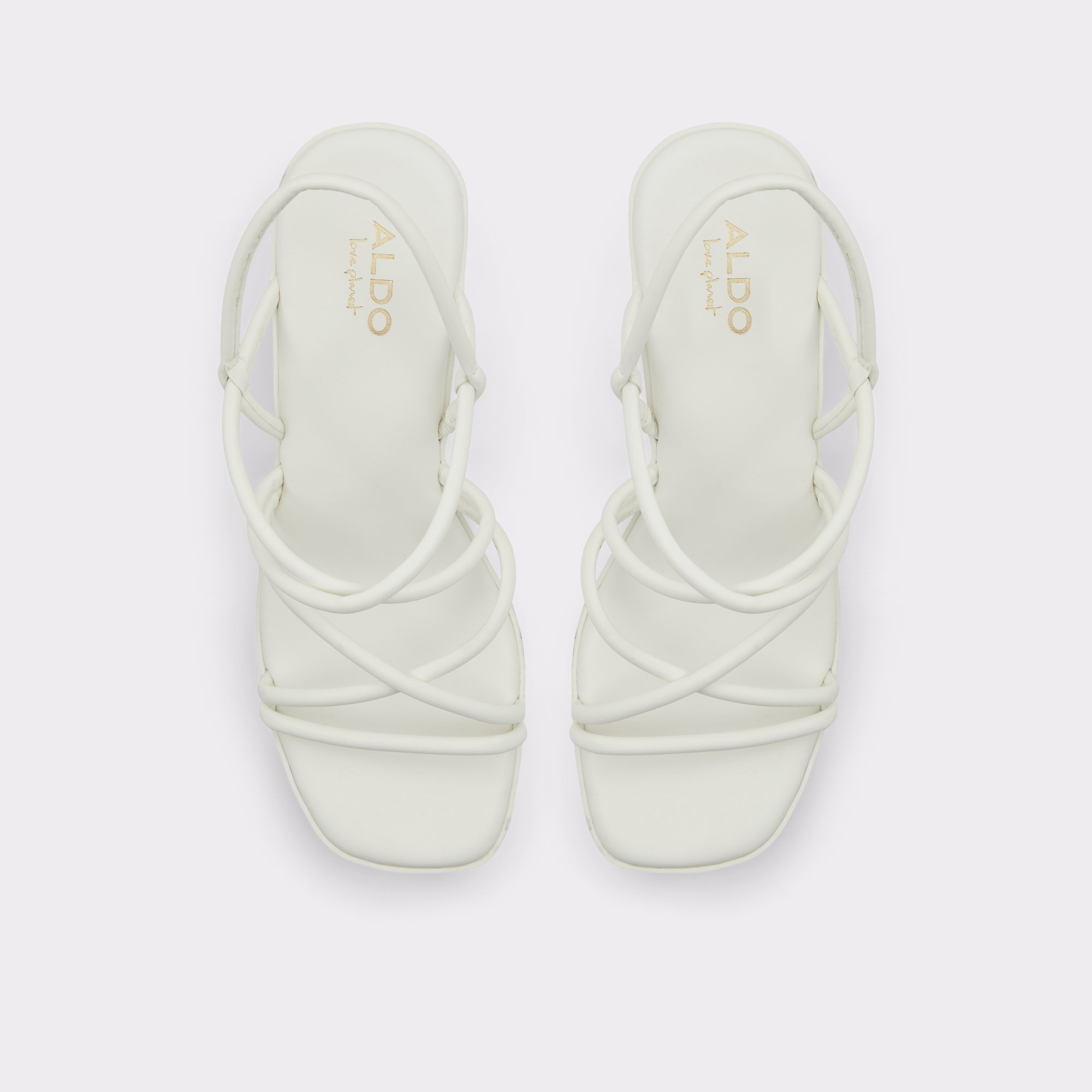 Slay White Women Platform sandals