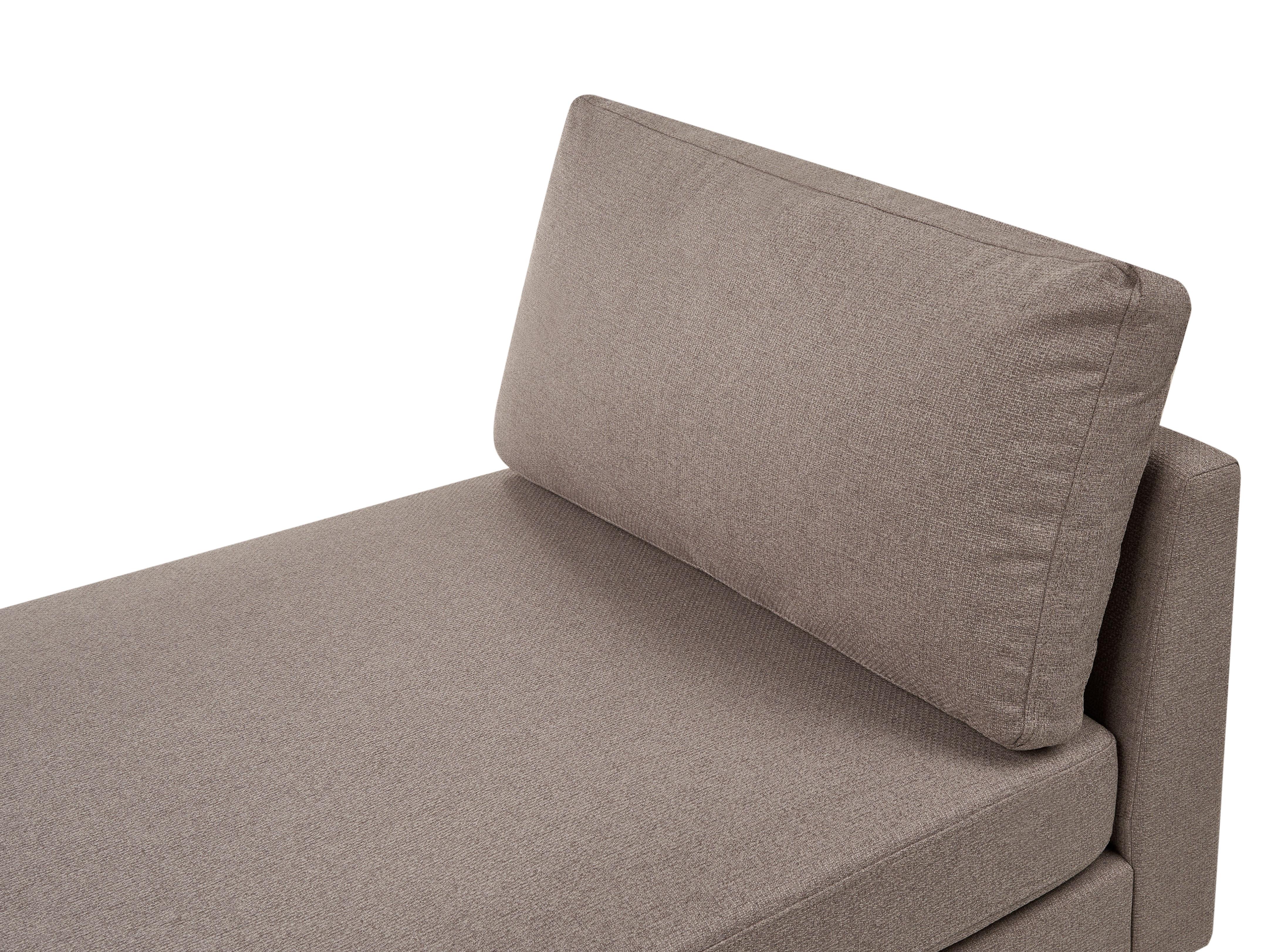 Chaise longue ARCHIANE Stof Taupe