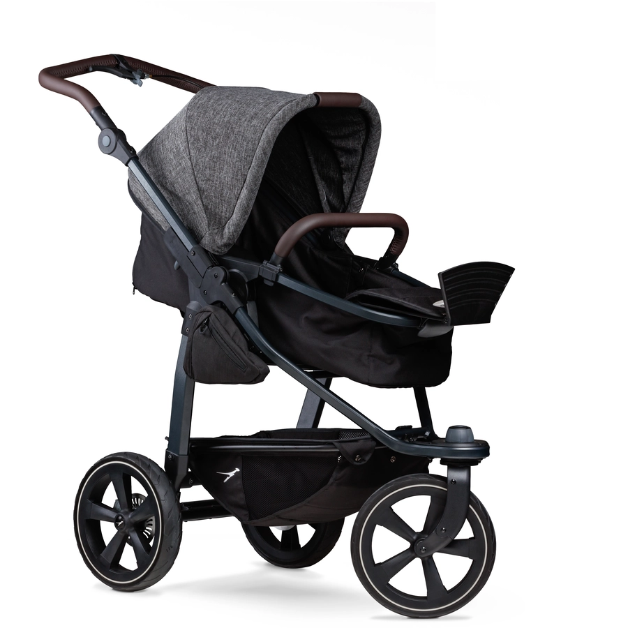 tfk Kombikinderwagen Mono 2 mit Luftkammer Radset premium anthrazit
