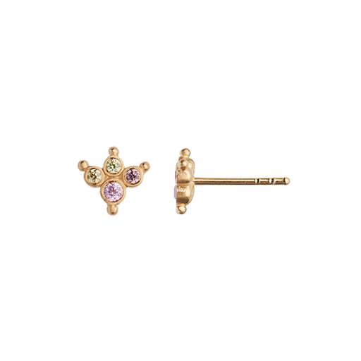 Stine A Petit Candy Fleur Ørering, Guld