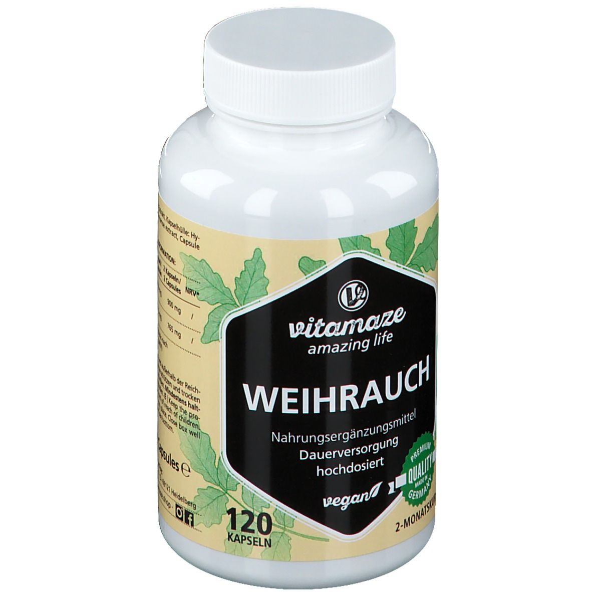 Vitamaze Weihrauch hochdosiert
