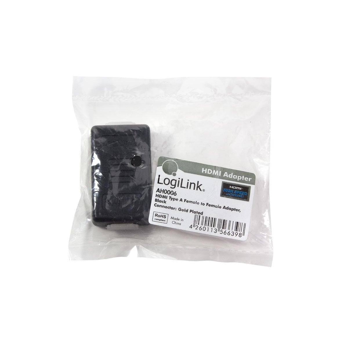 LogiLink HDMI-dubbelhona, Skarvadapter