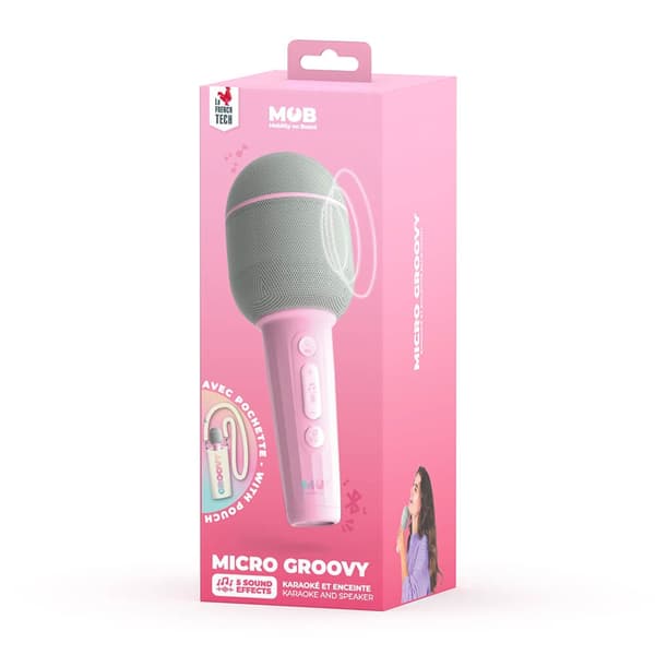 Mobility On Board Karaoke MIC Groovy Marshmallow