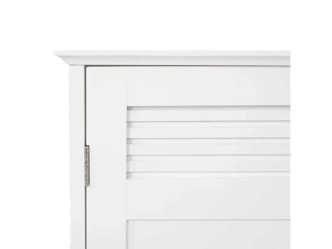 Meuble sous-lavabo MCW-A85, blanc