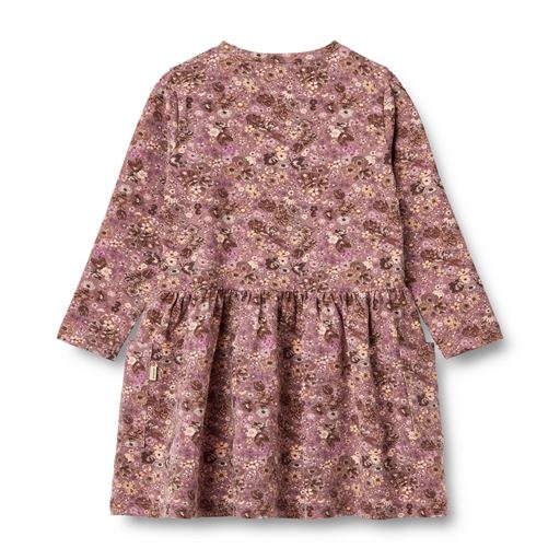 Wheat Bessie Jersey Kjole, Lavender Flowers, 104 cm