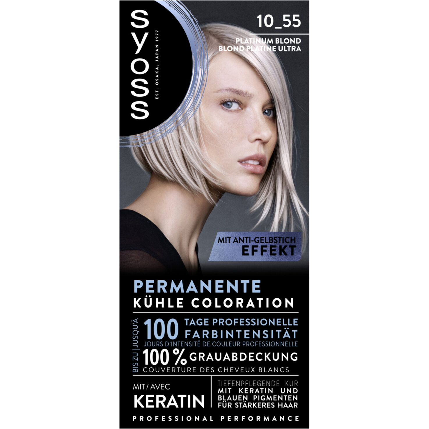 Syoss Permanente Coloration 10_55 Platinum Blond