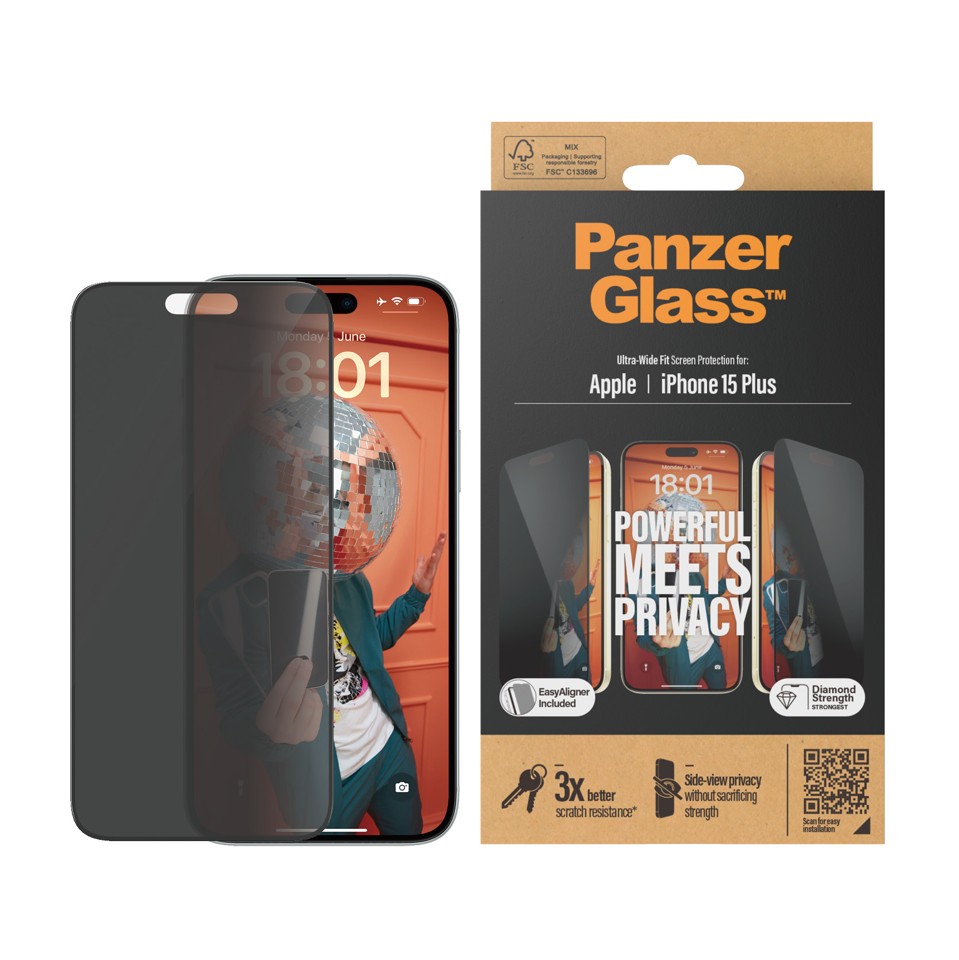 Panzerglass - Apple iPhone 15 Plus 6,7 