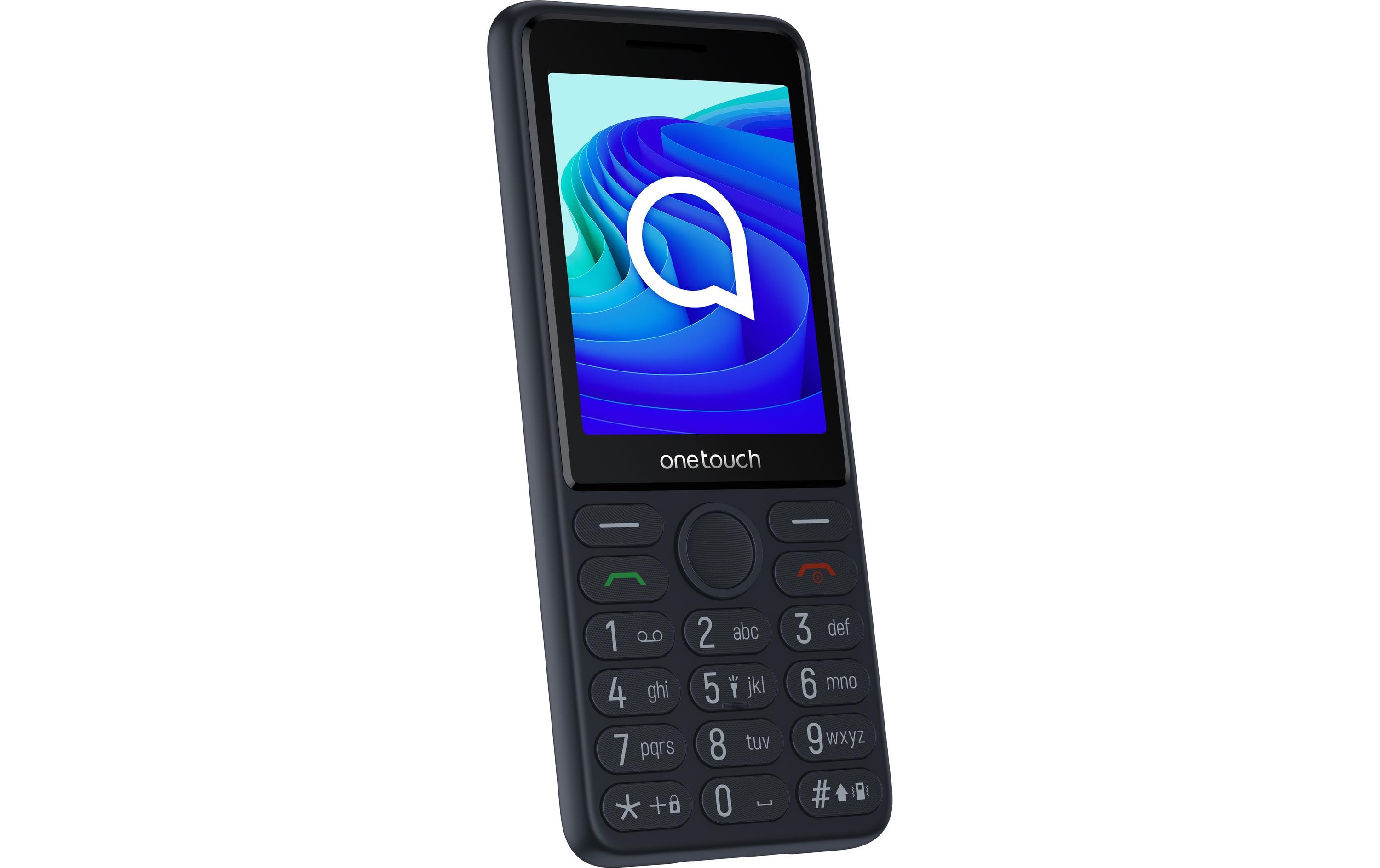 4042S 4G mit CradleKompaktes und robustes Mobiltelefon mit 2 Mpx-Kamera