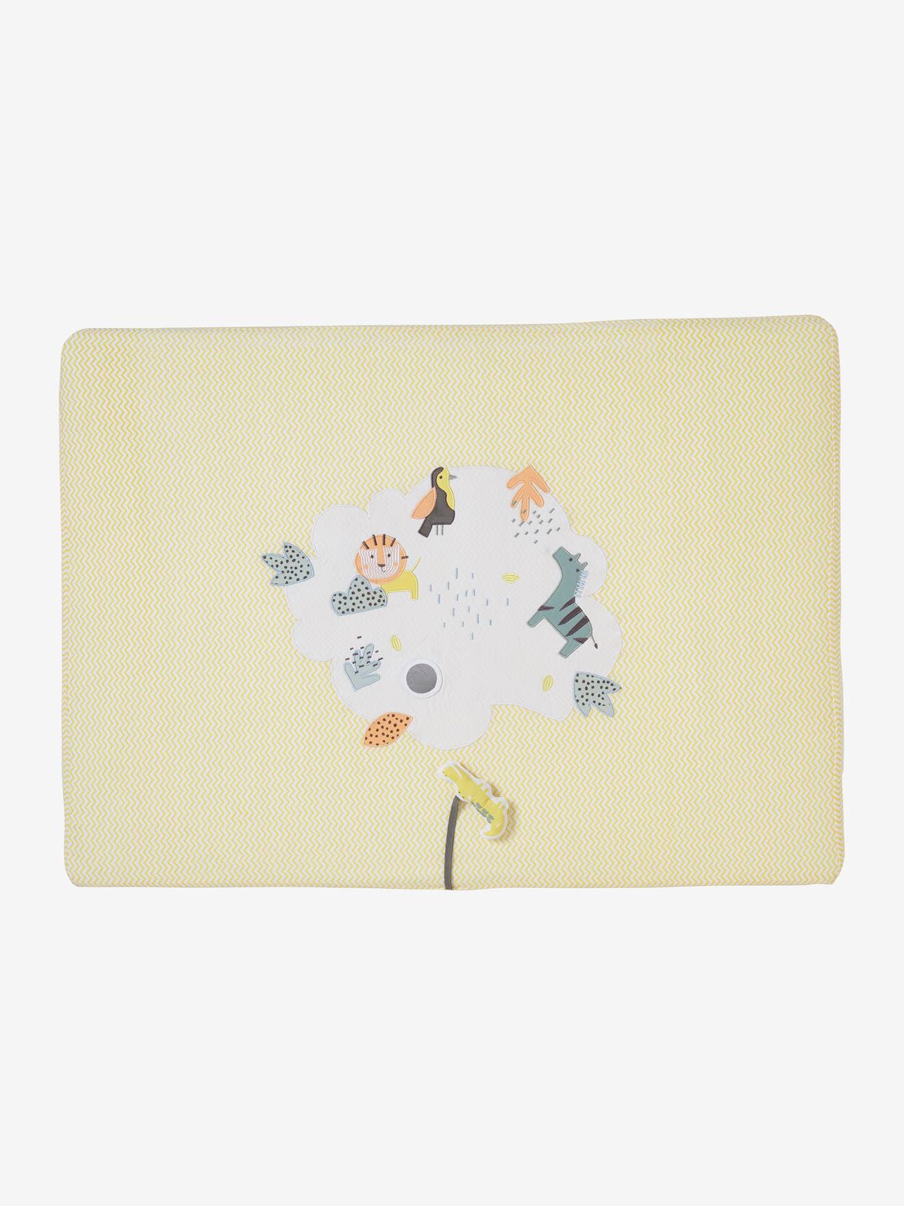 Pacote com 2 fundos estampados em branco transparente com tema de selva.