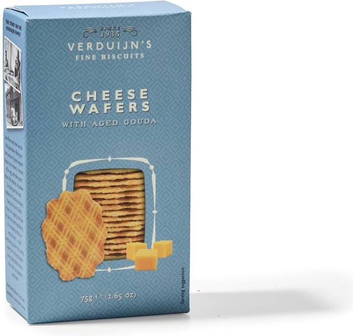 Verduijn’s Fine Biscuits kaaswafels 75 gr