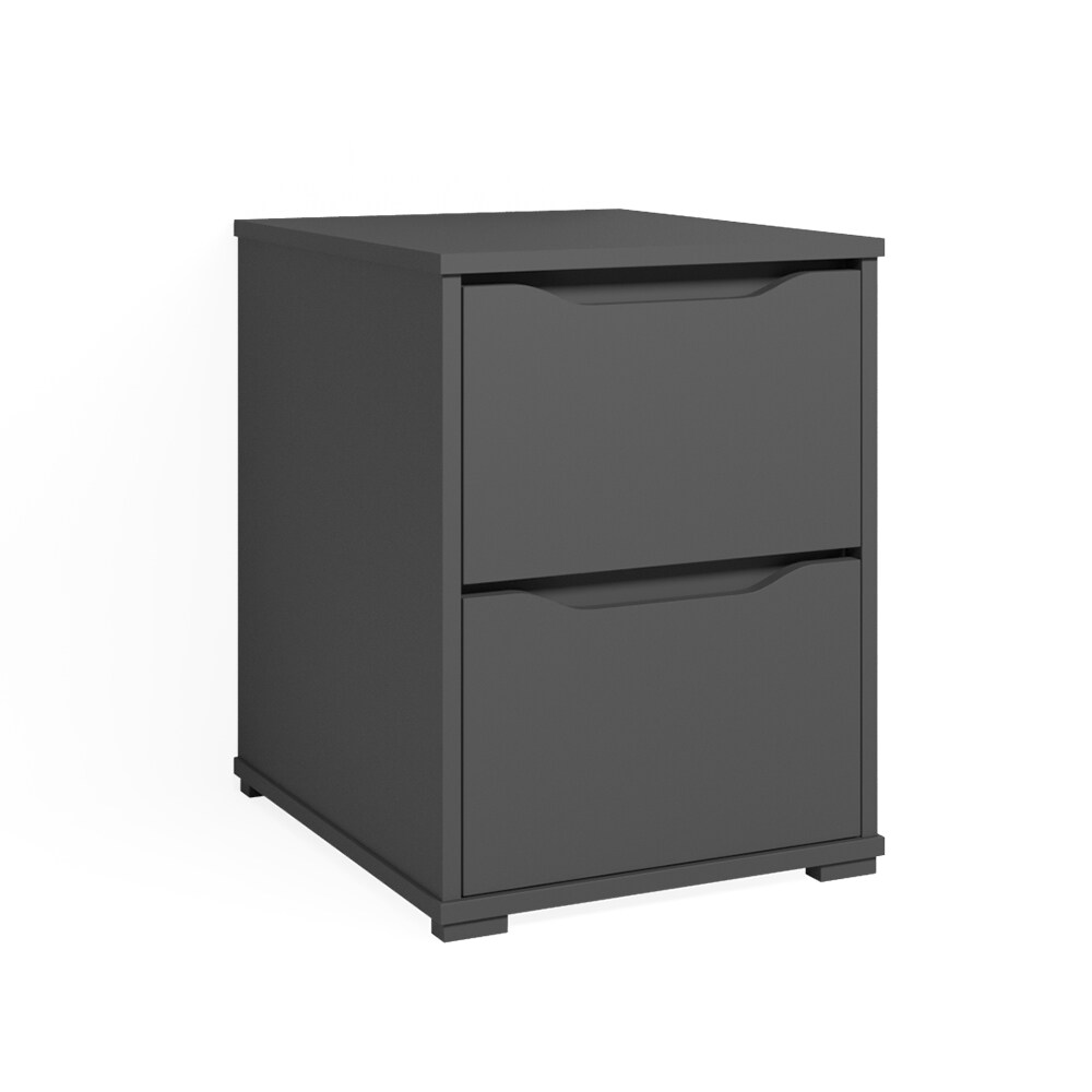 Vicco Kommode Nachtschrank Nachttisch Ruben Anthrazit Schublade Schlafzimmer