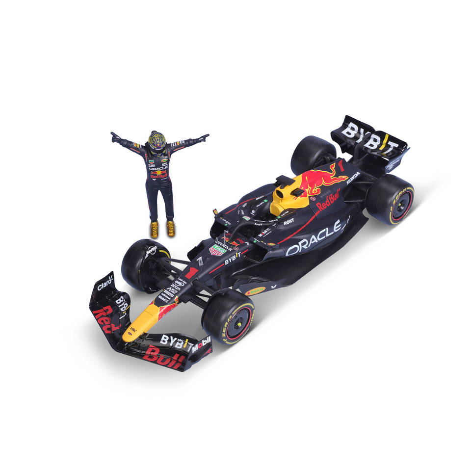 Bburago Max Verstappen RBR RB19 Racing Legends auto - 1:24