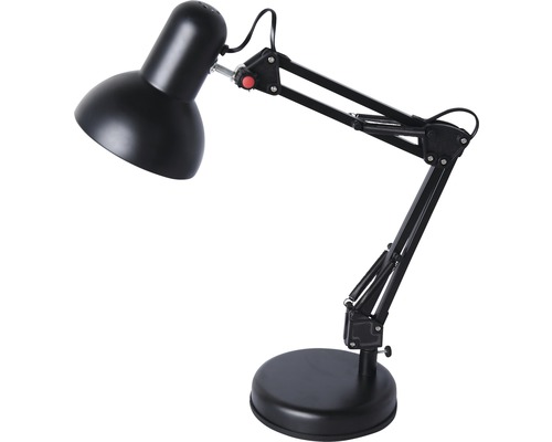 FLAIR bureaulamp met één lamp, 52 cm hoog, Bootis zwart