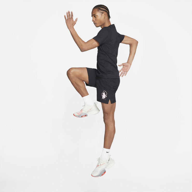 Nike Flex Graphic træningsshorts Sort