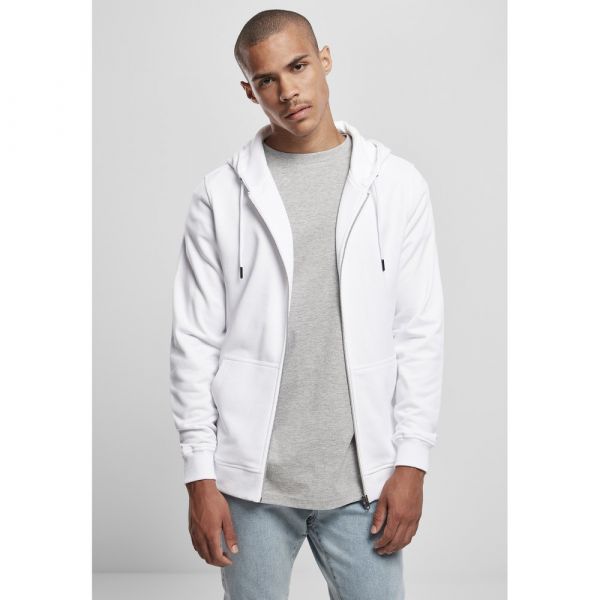 Urban Classics Sweatshirt Basic Terry Zip Preto XL Homem