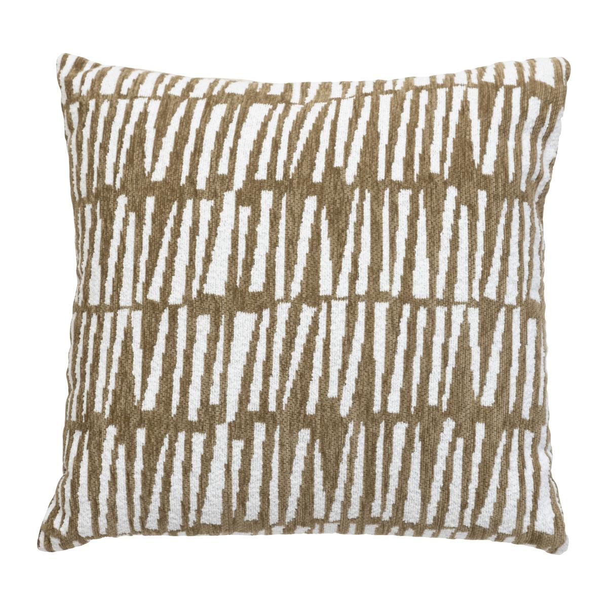 HOUSSE COUSSIN CHENILLE JENI KAKI 40X40CM