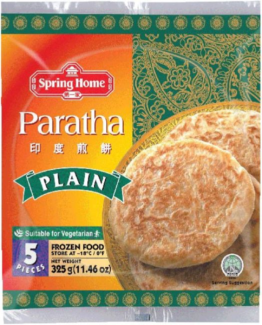 Spring Home Bevroren Roti Vellen Naturel 320g (5stuks)