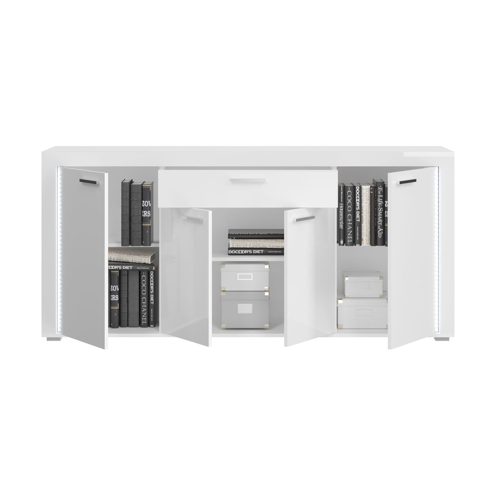 Sideboard SKYLIGHT Weiß 182x84 cm