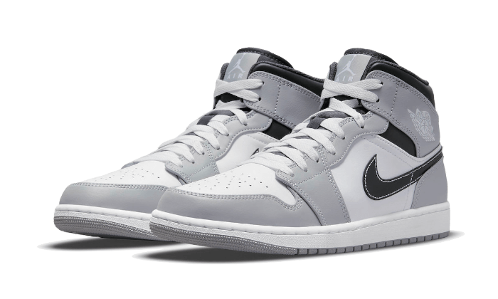 Air Jordan 1 Mid Light Smoke Grey Anthracite - 48h Delivery