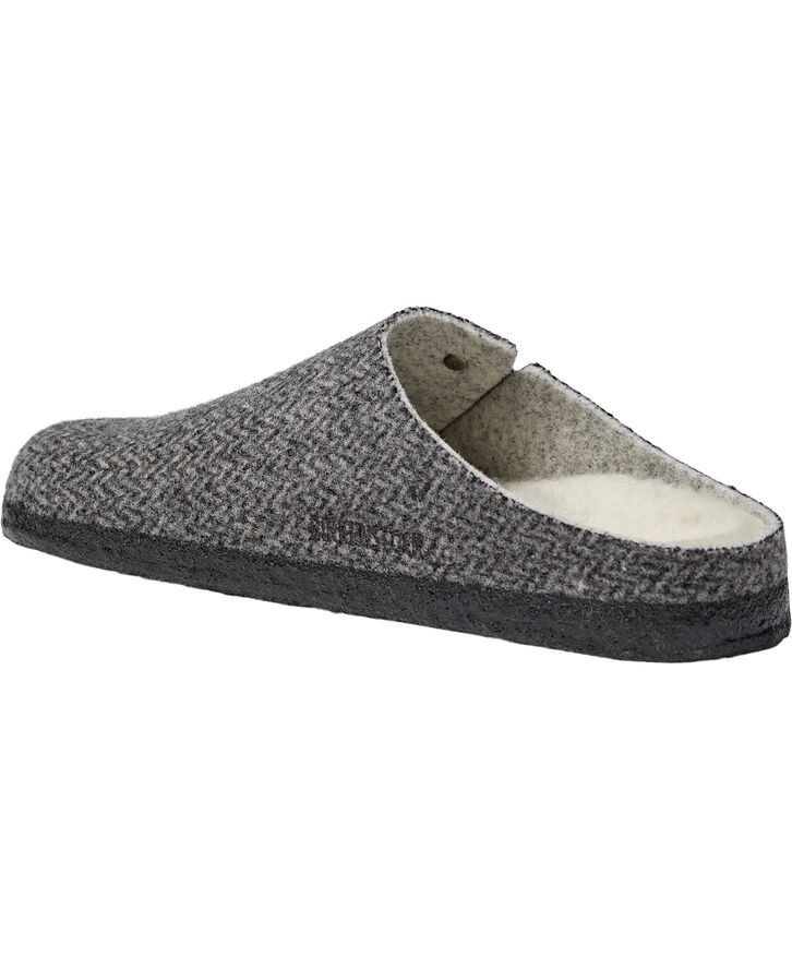 Birkenstock Zermatt Shear FE Herringbone Dark Grey Herringbone gray