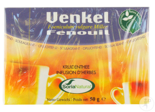 Soria Natural Infusion D'Herbes Fenouil 20 Sachets