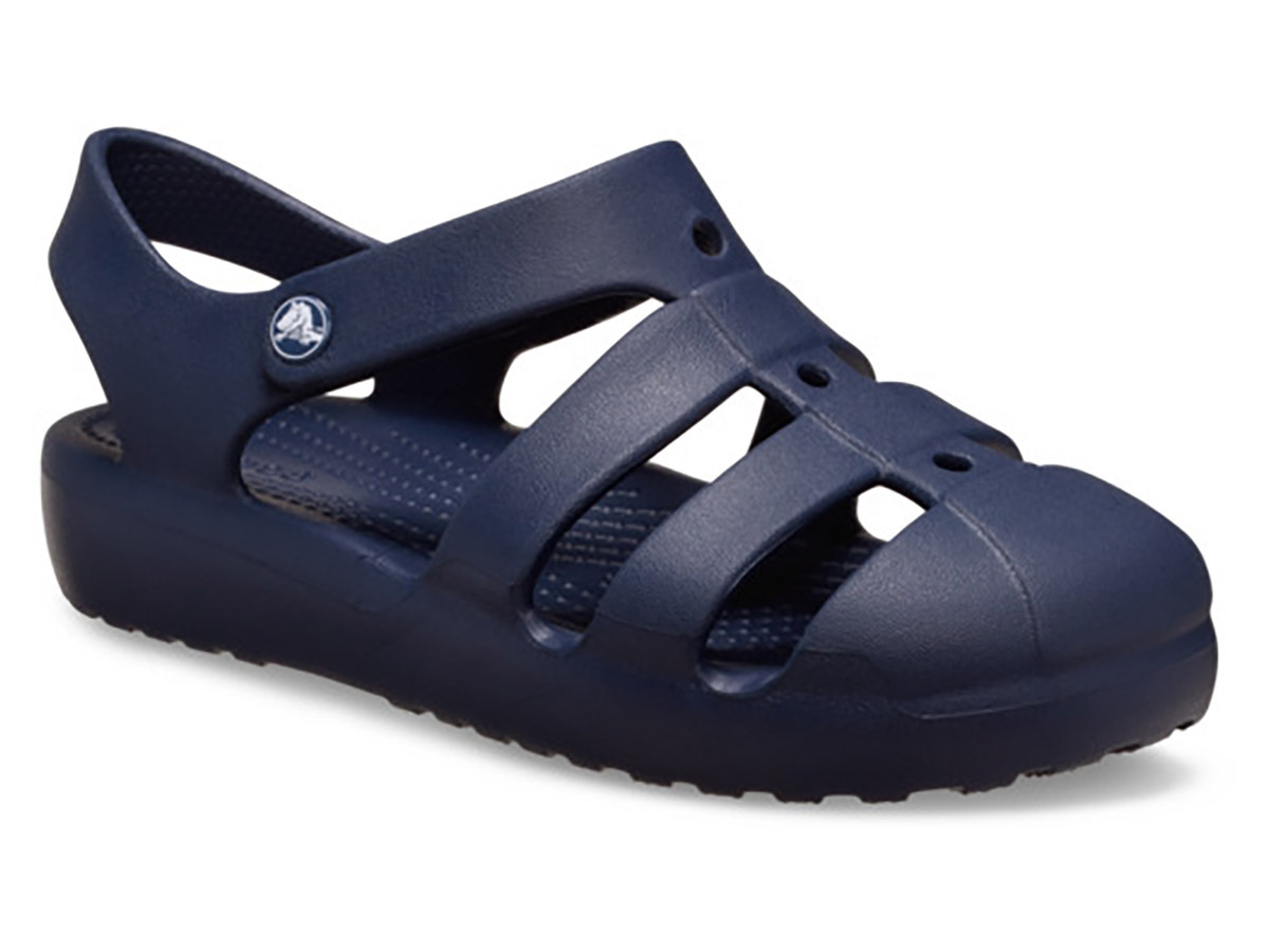 Crocs Classic Fisherman K Kindersandalen - Navy