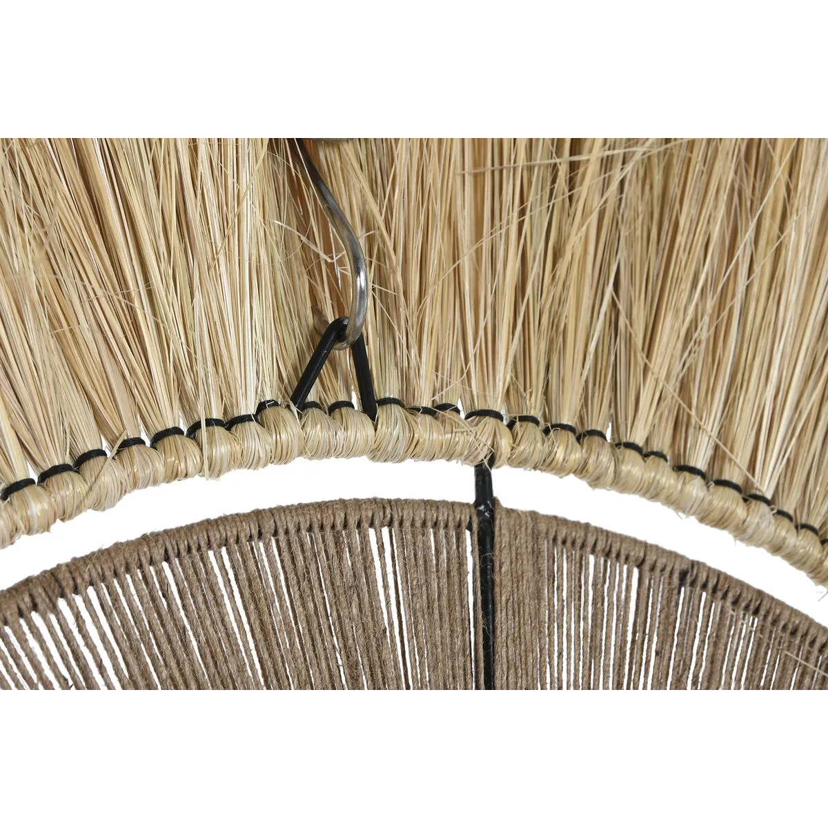 DKD Home Decor Miroir Bali Jute 79 cm